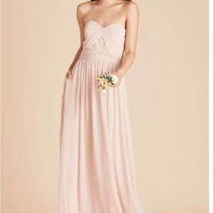 Birdy Grey grace convertible bridesmaid dress in pale blush
